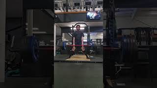 455×3 beltless deadlift