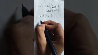 How to add two numbers in python using functions #python #basics #simple #programming #beginners