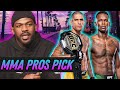 MMA Pros Pick ✅ Alex Pereira vs. Israel Adesanya - Part 1 👊 UFC 287