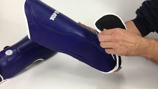 Top Ten Shin Guards WAKO blue