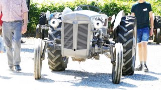 Real Ferguson TE20 RC Tractor Driving around at Ferguson Days | Little Grey Fergie