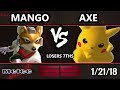 GENESIS 5 SSBM - C9 | Mango (Fox) VS Tempo | Axe (Pikachu) - Smash Melee L7