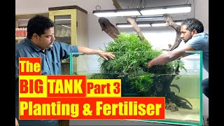 The Big Tank | Making a 1000 litre Aquarium | Mayur dev Tips | 4x4x2ft  Nature Aquarium PLANTING !