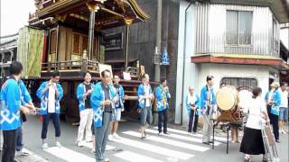 2012年　中山道垂井宿まつり　祭囃子保存会演奏