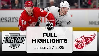 NHL Highlights | Kings vs. Red Wings | January 27, 2025