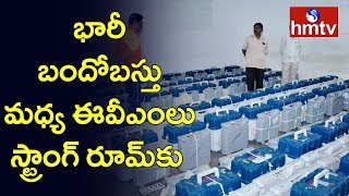 All EVMs Were Moved to the Strong Room | Telangana Polls 2018 | hmtv