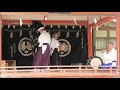 遠野八幡神楽「権現舞」＠2021遠野八幡神社出雲大神祭