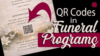 Digital vs. Physical: The Rise of QR Codes in Funeral Programs - The Funeral Program Site