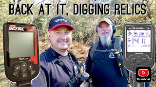 Metal Detecting for Relics and Coins - NOKTA Legend v Triple Score