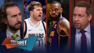 Luka & LeBron battle for supremacy in Playoff Edition of King of the Hill | NBA