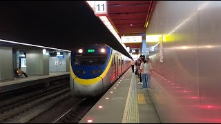 台鐵 屏東線 EMU800(843/844) 3192次 駛入及駛離高雄站