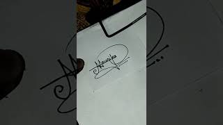 order signature tag Mounika #signature #artist #ytshorts