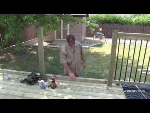 How To Build A Deck | #4 Railing How To Build A Deck | #4 Railing