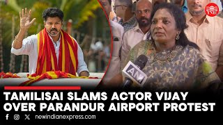 'I appreciate Vijay's quick response after 900 days of protest': Tamilisai Soundararajan