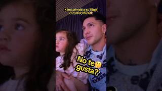 KIMA CELOSA CON SU PAPÁ 😅 | #jukilop #shorts #viral