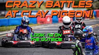 MEGA KARTING BATTLES | CLUB100 Sprints 2024 Clay Pigeon