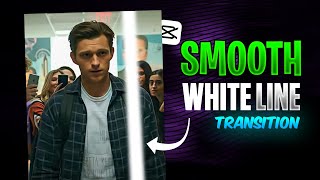 How to make White Line Transition in Capcut | Capcut Editing Tutorial for beginners