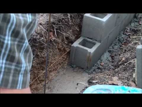 Homesteading: Laying Concrete Blocks Homesteading: Laying Concrete Blocks