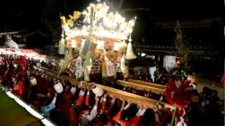 2012年魚吹八幡神社(津の宮)本宮 楼門西 津市場