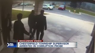 Chesterfield Township supervisor arrested \u0026 charged for demanding and taking bribes