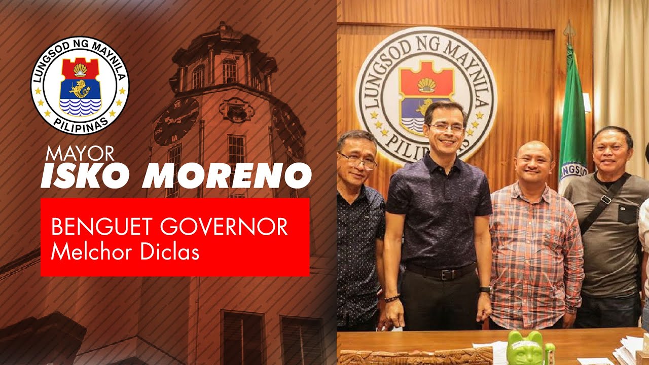 🔴 LIVE: Mayor Isko Moreno Assures Benguet Governor Melchor Diclas Of ...