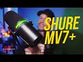 Shure MV7+ USB/XLR Podcast Microphone Review with MotivMix Demo