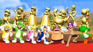 Mario Party 9 Step It Up - All Character Master Difficulty Gameplay Everybody Wins