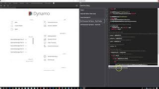 Dynamo Python Code Locker ViewExtension