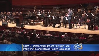 Susan G. Komen Holds 'Strength And Survival' Event To Raise Breast Caner Awareness