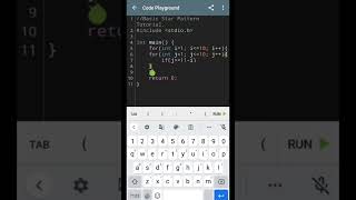 #C C Programming basic pattern tutorial || the C language