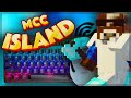 MCC Island Keyboard + Mouse Sounds ASMR | Sky Battle