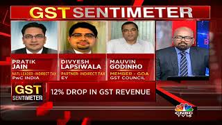 Pratik Jain, Divyesh Lapsiwala \u0026 Mauvin Godinho On GST Collection | CNBC TV18