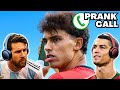 Messi & Ronaldo PRANK CALL João Felix!