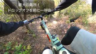 local trail downhill (by insta360 ONE RS)