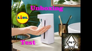 Automatický dávkovač mýdla z Lidlu - unboxing + test