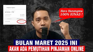 UPDATE ! BULAN MARET INI AKAN ADA PEMUTIHAN PINJAMAN ONLINE, BENARKAH ADA ?