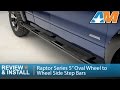 2004-2014 F-150 Raptor Series 5” Oval Side Step Bars (SuperCab, SuperCrew) Review & Install