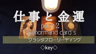 『仕事と金運』ルノルマンカードグランタブローと神様カードで読み解くpart2