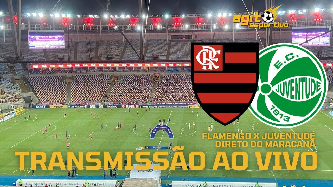 FLAMENGO X JUVENTUDE, TRANSMISSÃO AO VIVO - BRASILEIRÃO - DIRETO DO ...