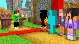 VILLAGERS SEPARARAM A VILA CONTRA TODO MUNDO NO MINECRAFT!