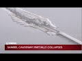 aerial footage of sanibel causeway collapse