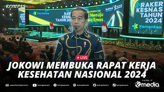 🔴LIVE - Sambutan Presiden Jokowi pada Rapat Kerja Kesehatan Nasional 2024 di Tangerang