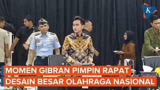 Gibran Pimpin Rapat Desain Besar Olahraga dengan Para Menteri, Erick Thohir dan Tito Hadir