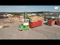 bergmann roll packer ev pallet waste compactor