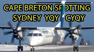 The Gateway to Cape Breton! Plane Spotting at Sydney Airport (YQY / CYQY)