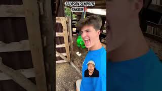 BALASAN SEMROT SERBUK⁉️ #comedy #issei0806 #funny #imaginedragons #challenge #prank