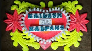 Wedding Name Plate Work Plan 3 By Kishor Arts