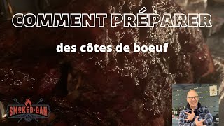 Comment faire des côtes levées de boeuf sur barbecue (beef ribs)