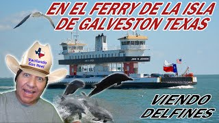 EL FERRY DE GALVESTON TX PRIMERA PARTE** LA CALLE EN EL MAR**