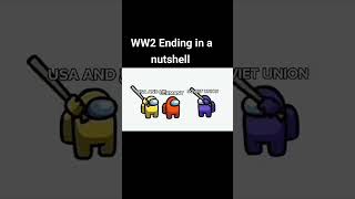 WW2 ending in a nutshell. #shorts